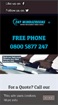 Mobile Screenshot of 247windscreens.co.uk